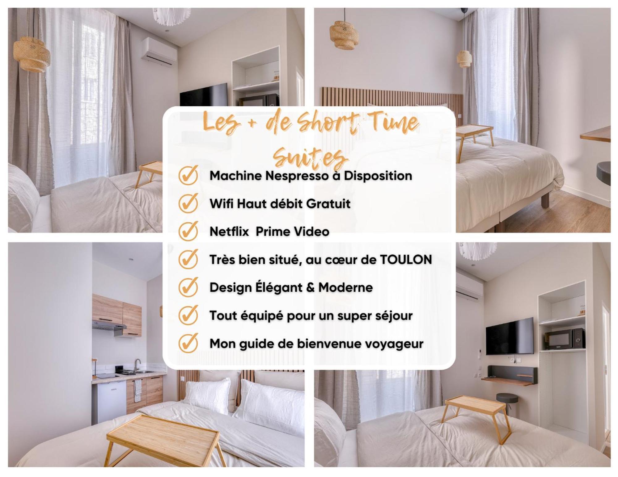 Short Time Suites Toulon Centre 3 "Le Spot" Check-In Auto Exterior photo